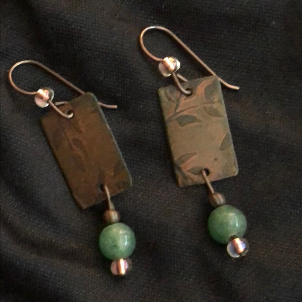 Hand made Native American earrings